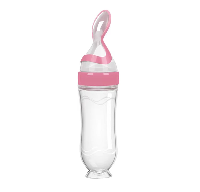 Silicone Squeezed Food Bottle 