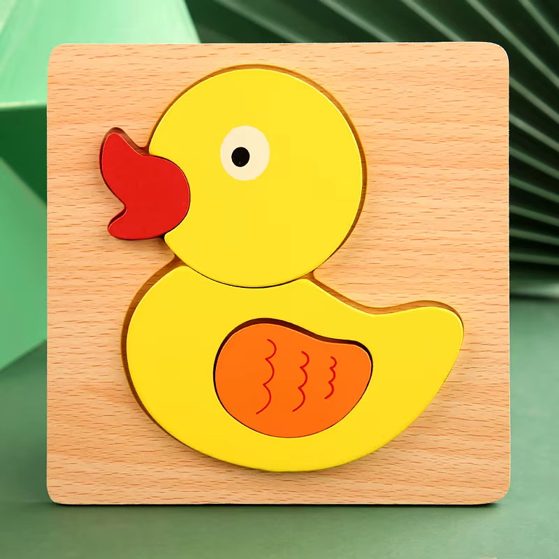 3D Wooden Puzzle 