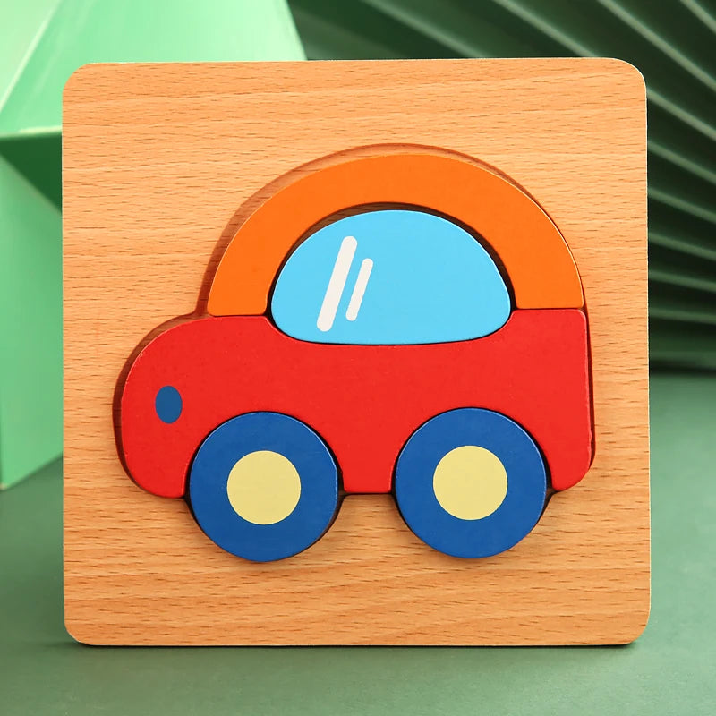 3D Wooden Puzzle 