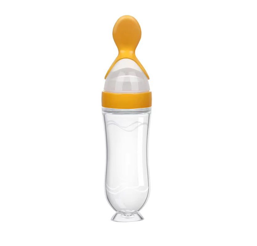 Silicone Squeezed Food Bottle 