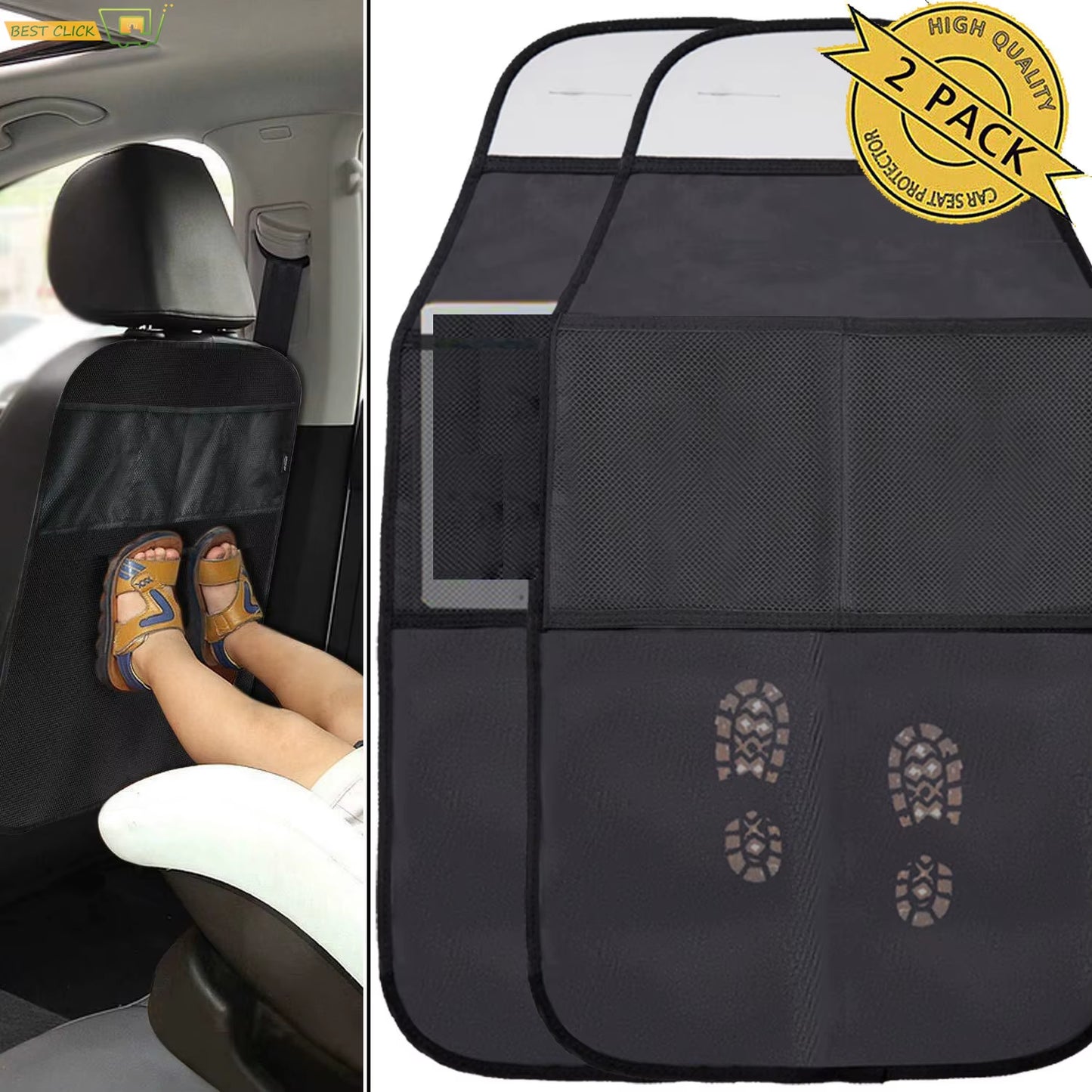 Car Seat Back Protector Cover 