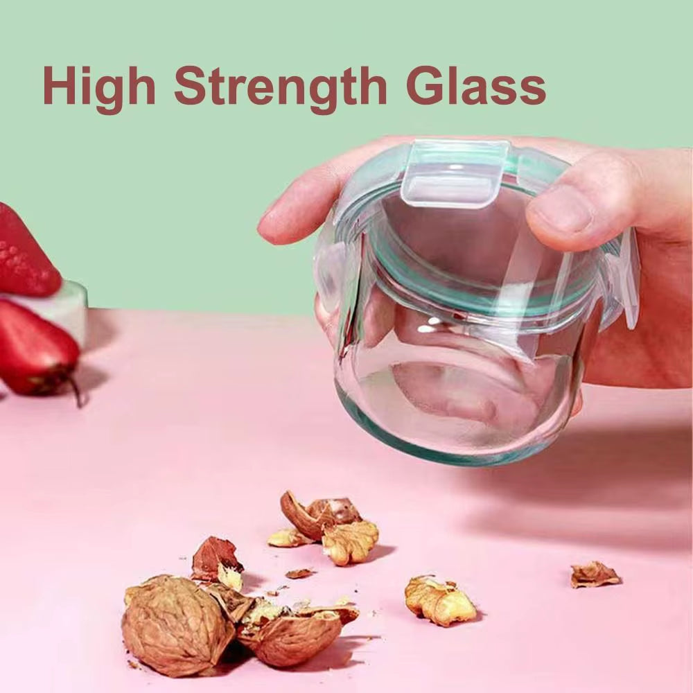 Baby Glass Food Storage Box 
