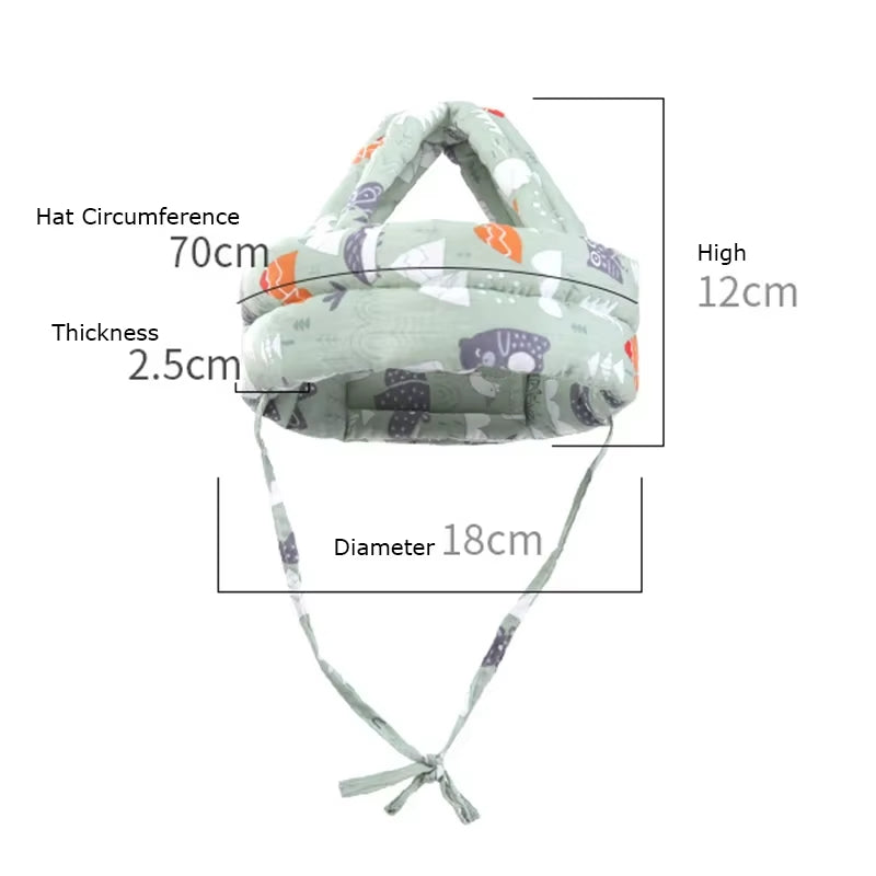  Comfortable Head Security & Protection Adjustable Hat