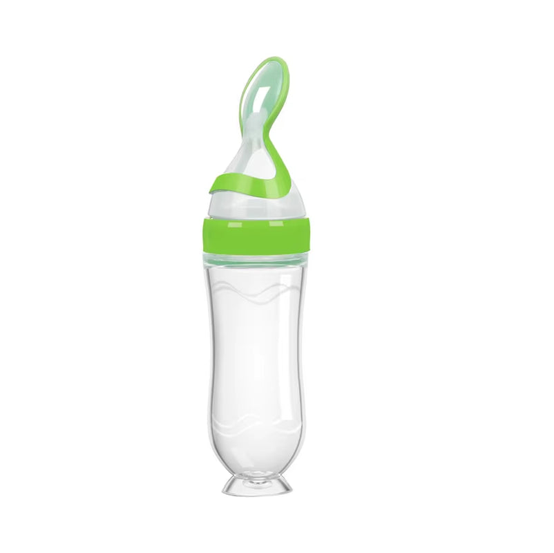 Silicone Squeezed Food Bottle 