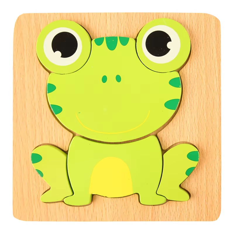 3D Wooden Puzzle 