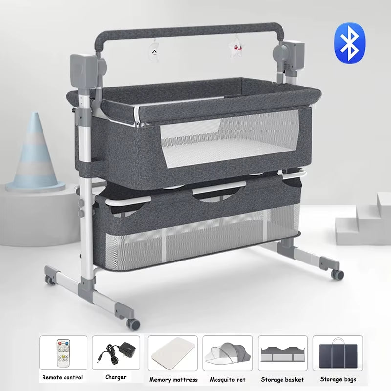 Foldable Baby Crib 
