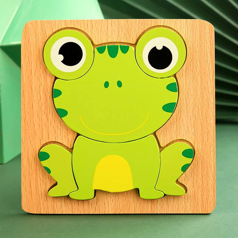 3D Wooden Puzzle 