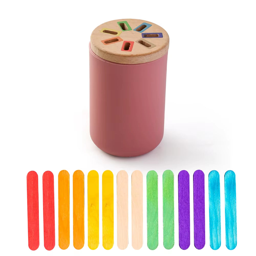Silicone Toys Color Sorting 