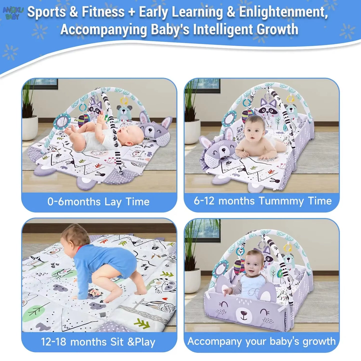 Educational Baby Play Mat
